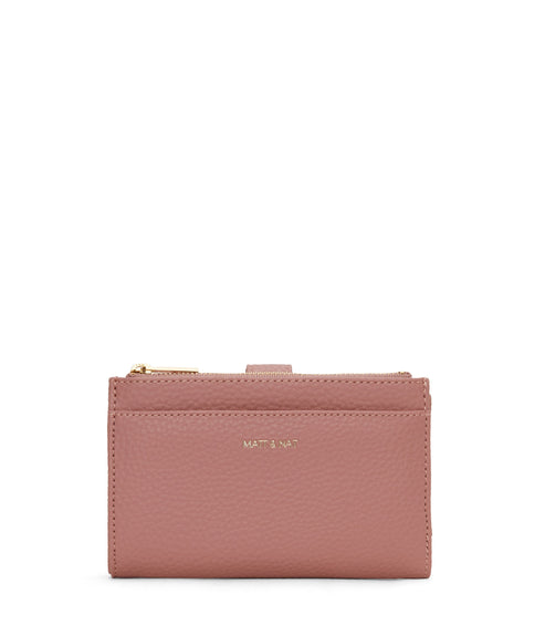 MOTIVSM Small Vegan Wallet - Purity | Color: Pink - variant::rose