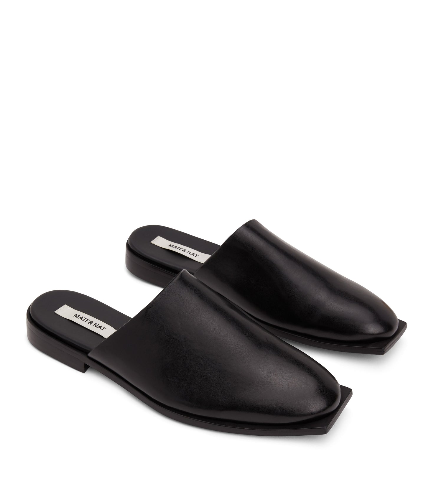 KANE Men's Vegan Slip On Mules | Color: Black - variant::black