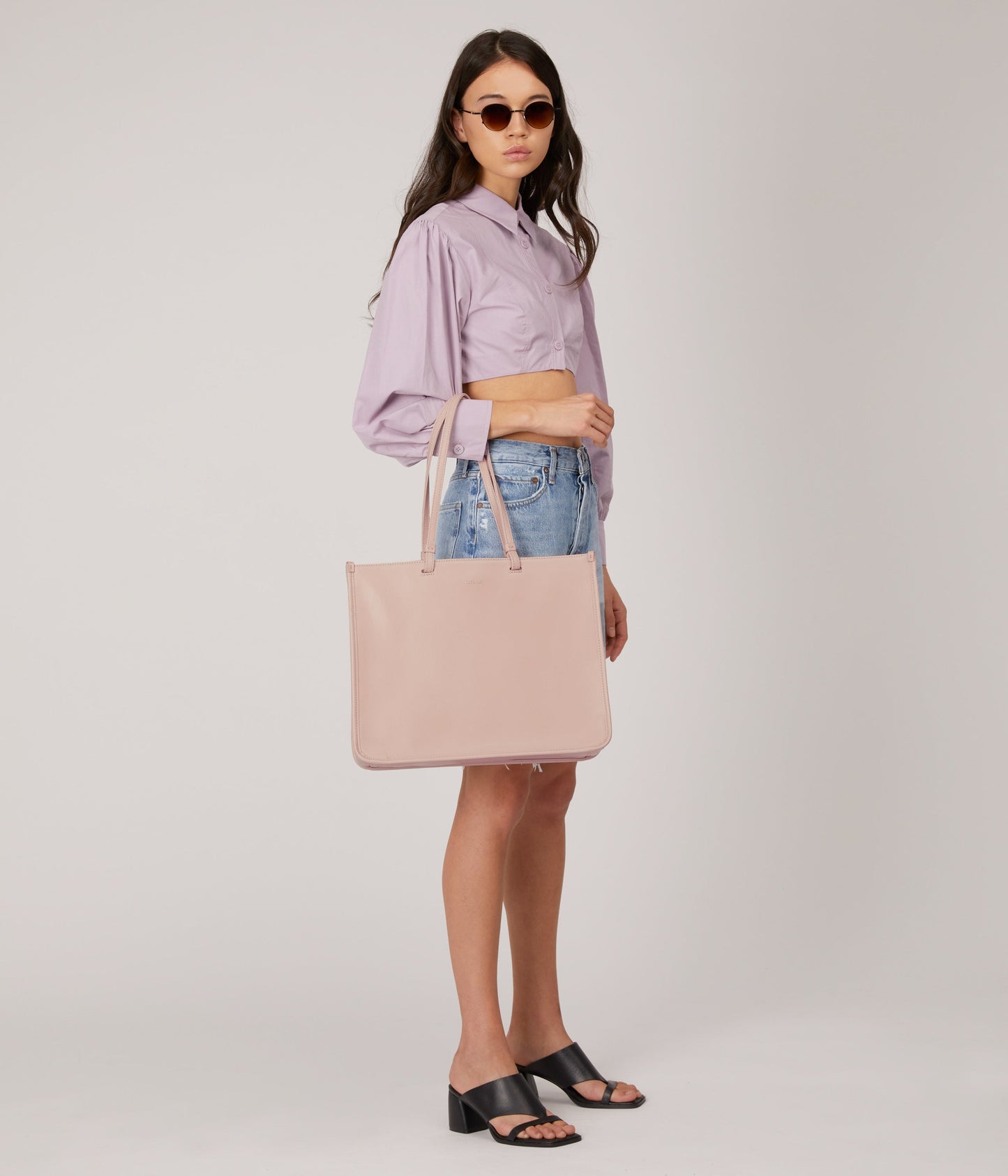 CALINA Vegan Tote Bag - Vintage | Color: Pink - variant::pastel