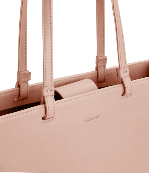 CALINA Vegan Tote Bag - Vintage | Color: Pink - variant::pastel