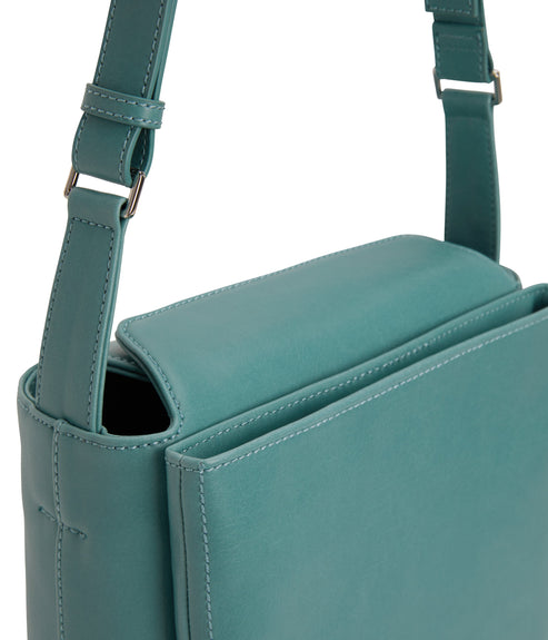 LORO Vegan Shoulder Bag - Vintage | Color: Blue - variant::oasis