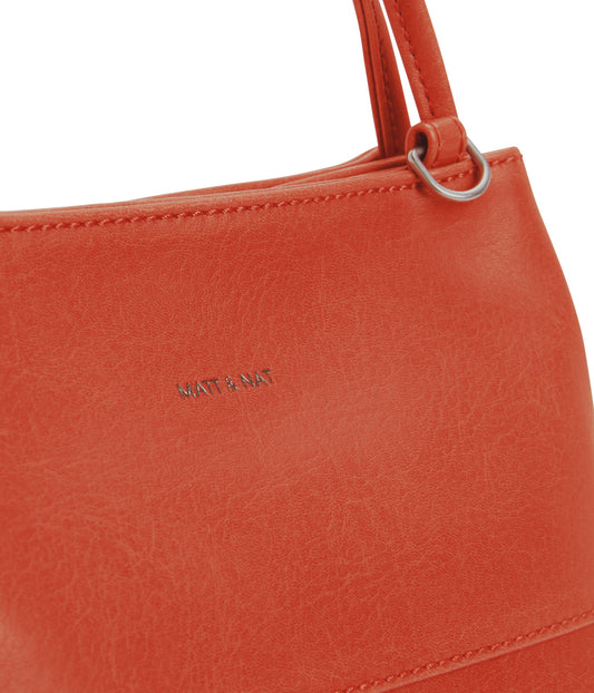 WILLASM Small Vegan Tote Bag - Vintage | Color: Red - variant::cardinal