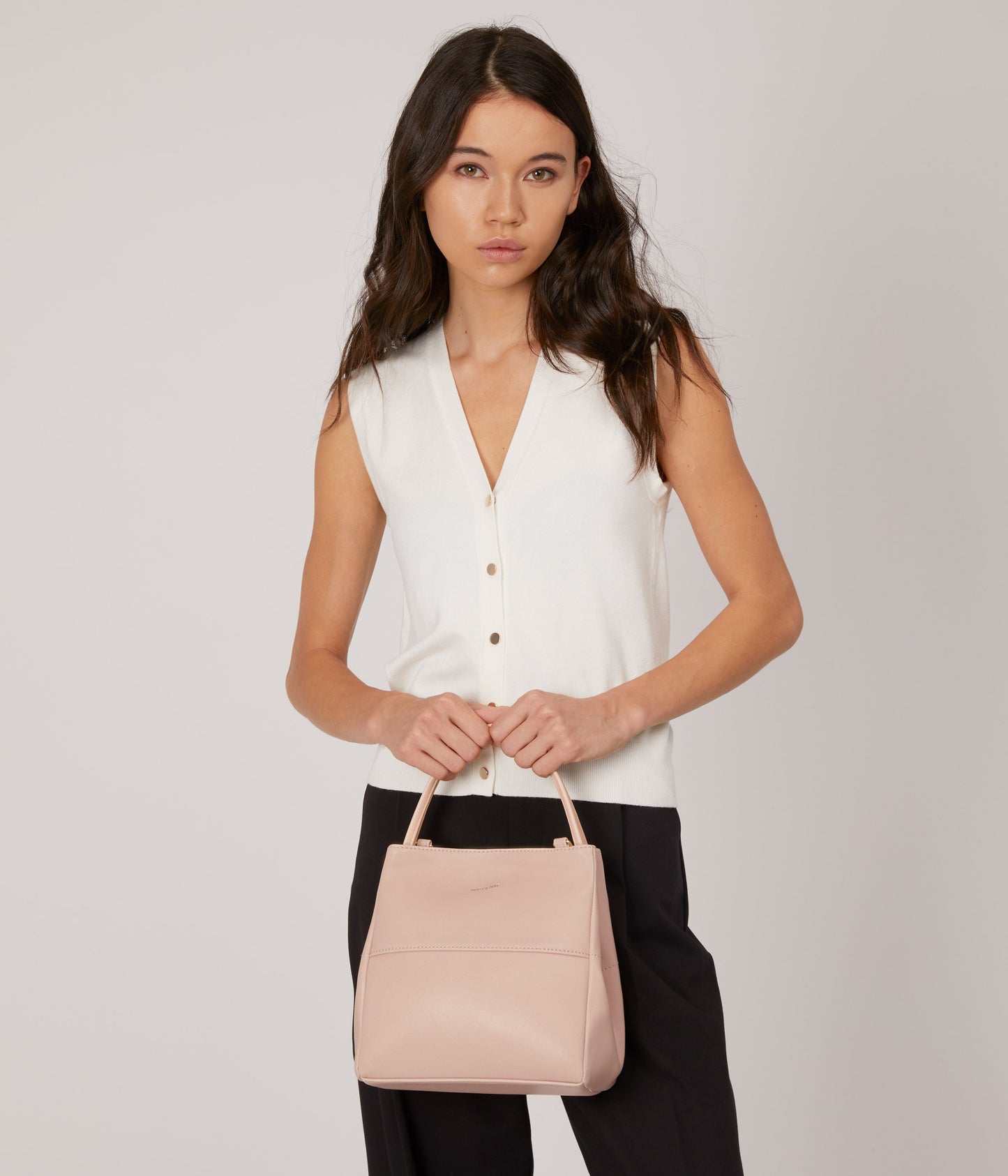WILLASM Small Vegan Tote Bag - Vintage | Color: Blue - variant::oasis