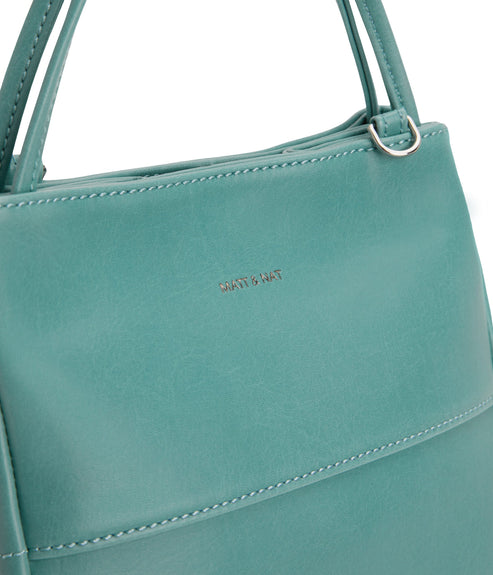 WILLASM Small Vegan Tote Bag - Vintage | Color: Blue - variant::oasis