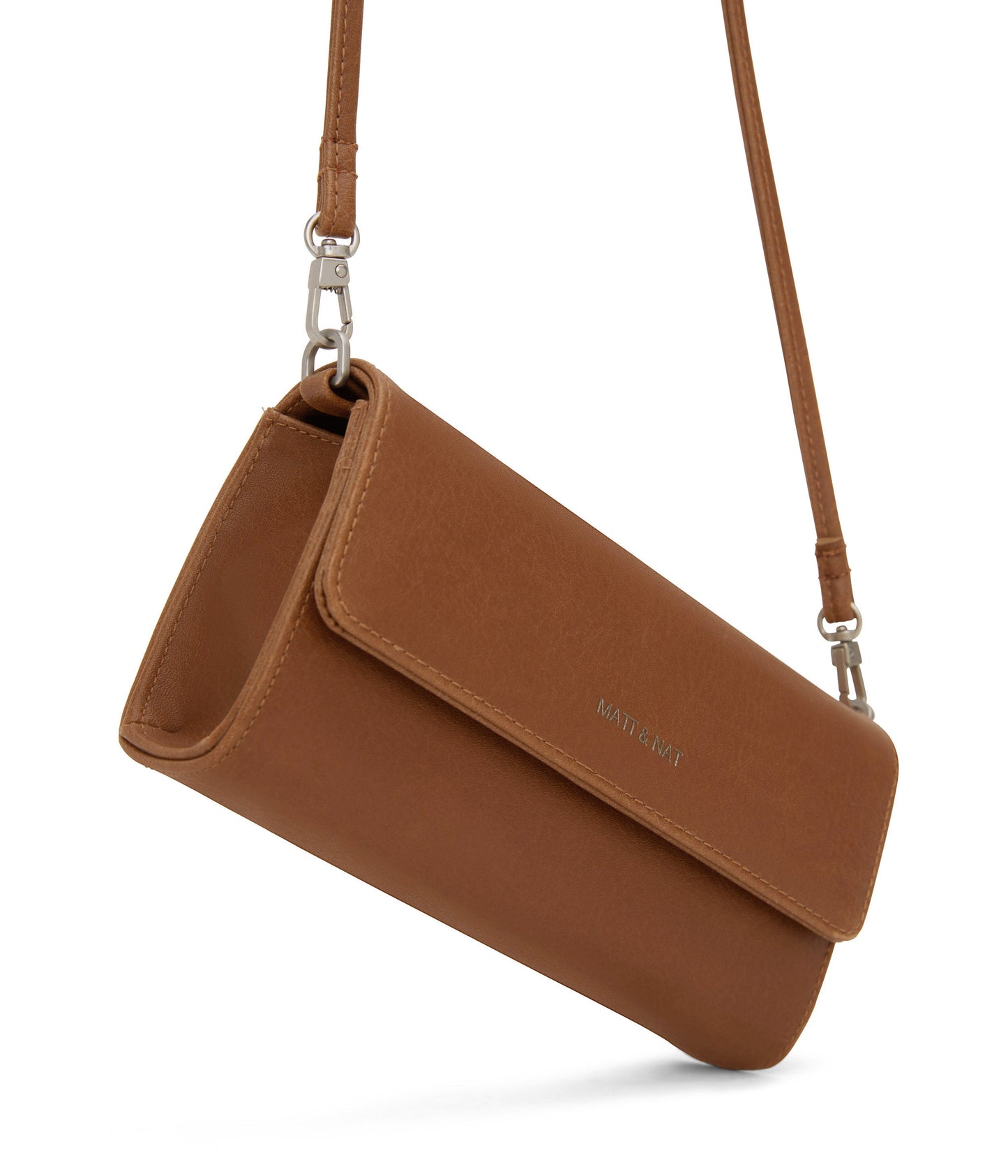 DREWMED Vegan Crossbody Bag - Vintage | Color: Brown - variant::chili