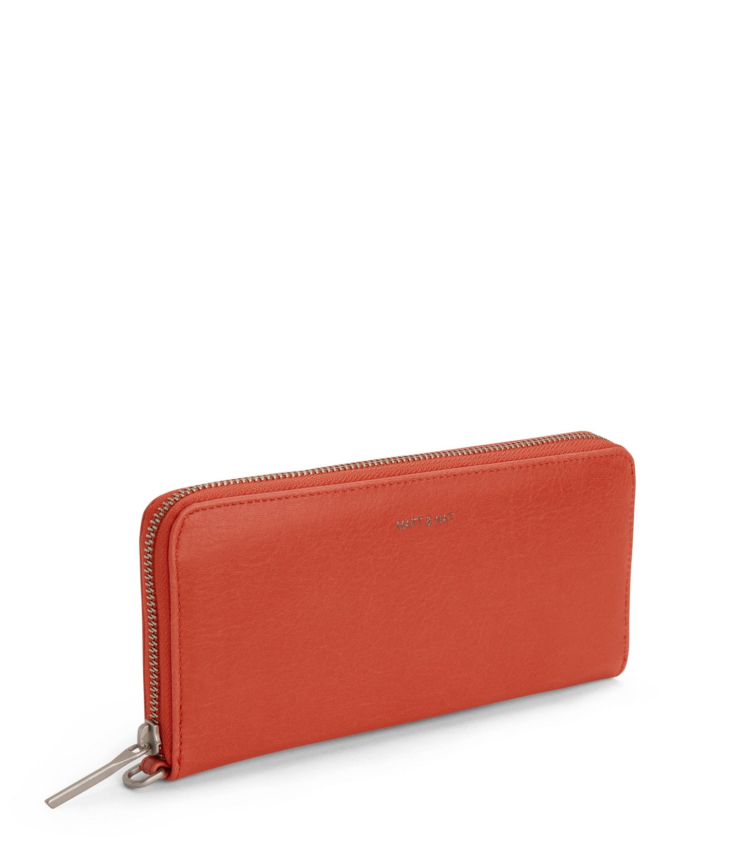 ELM Vegan Continental Wallet - Vintage | Color: Red - variant::cardinal