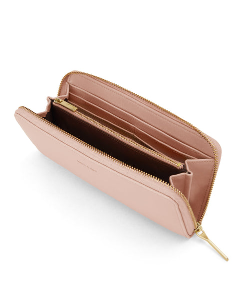 ELM Vegan Continental Wallet - Vintage | Color: Pink - variant::pastel