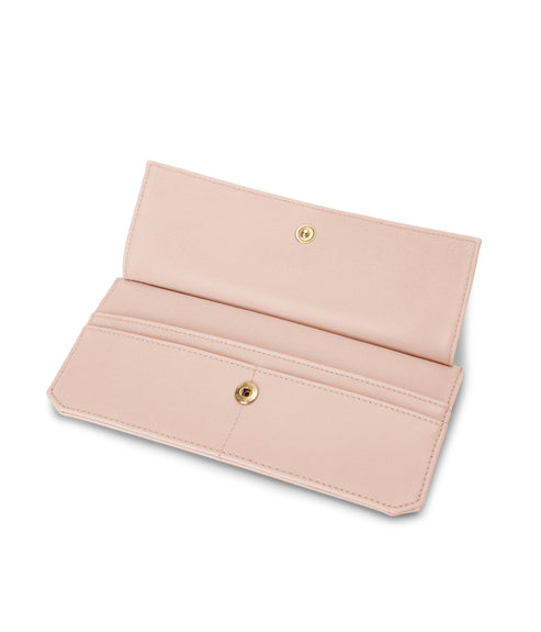 PERLA Vegan Flat Wallet - Vintage | Color: Pink - variant::pastel