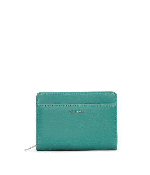 WEBBERSM Small Vegan Wallet - Vintage | Color: Blue - variant::oasis