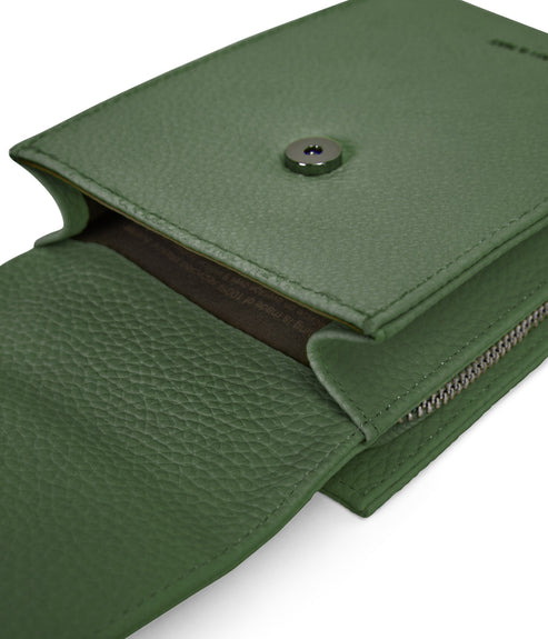 MET Vegan Crossbody Wallet - Purity | Color: Green - variant::herb