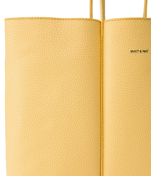 HYDE Vegan Tote Bag - Purity | Color: Yellow - variant::zest