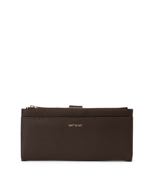 MOTIV Vegan Wallet - Purity | Color: Brown - variant::truffle