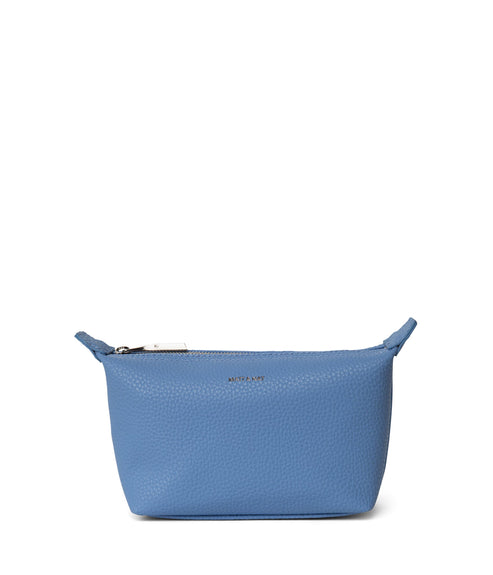 ABBI MINI Vegan Cosmetic Bag - Purity | Color: Blue - variant::coast