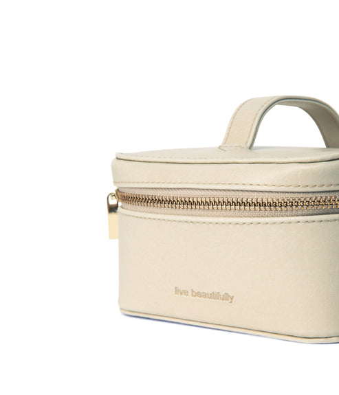 JULE Vegan Vanity Case - Vintage | Color: White - variant::vanilla