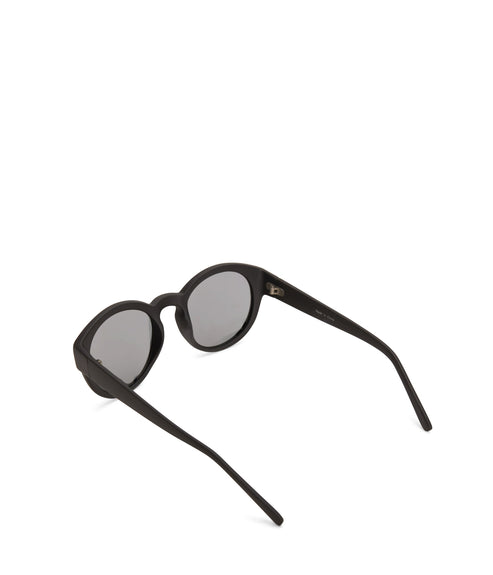 YAN Black Round Sunglasses | Color: Black - variant::black