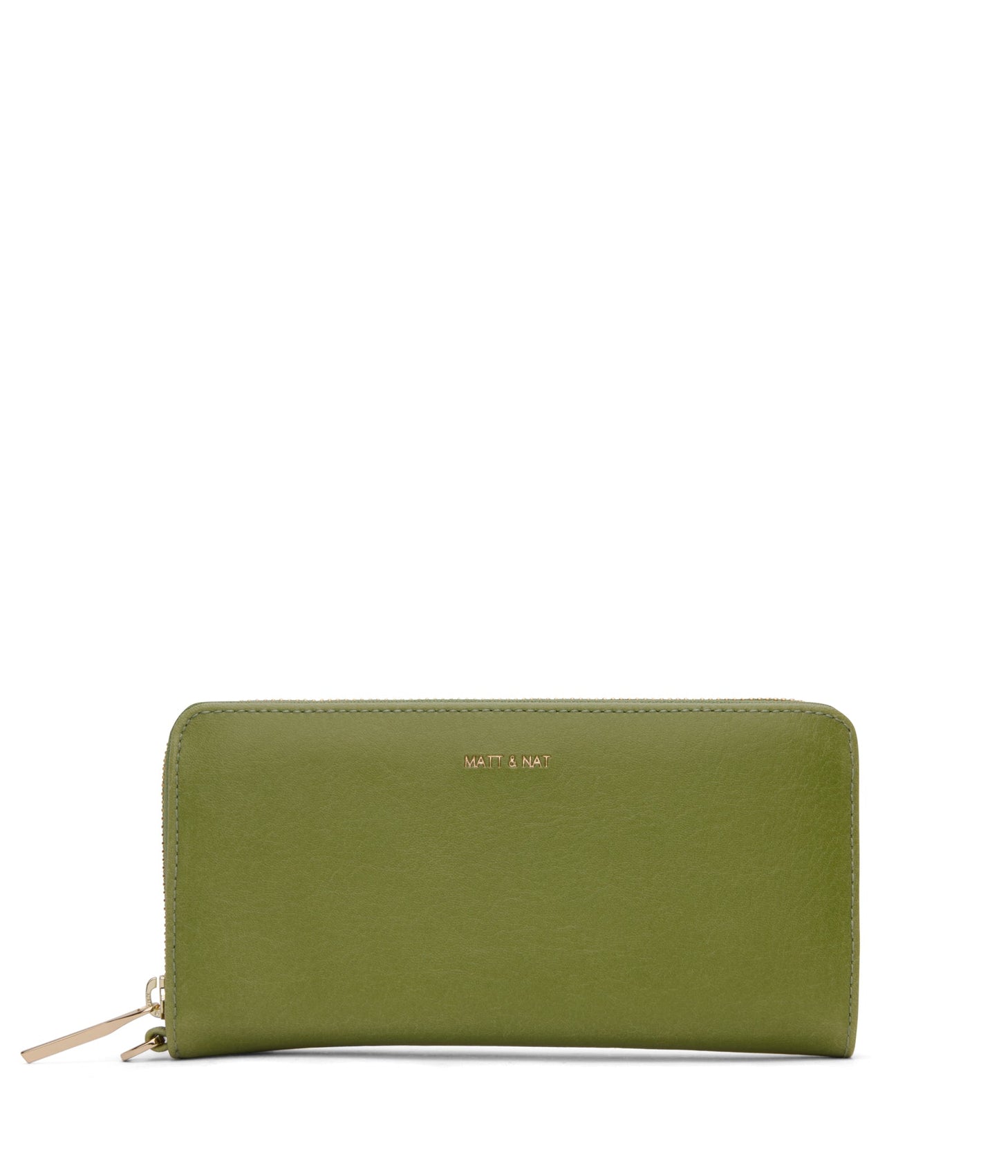 ELM Vegan Continental Wallet - Vintage | Color: Green - variant::frog
