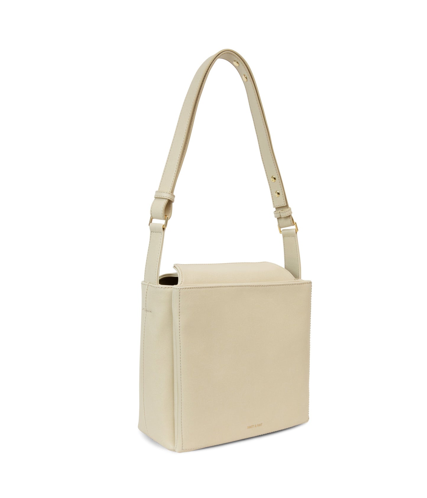 LORO Vegan Shoulder Bag - Vintage | Color: White - variant::vanilla