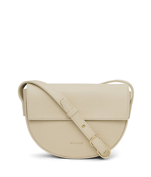 RITH Vegan Saddle Bag - Vintage | Color: White - variant::vanilla