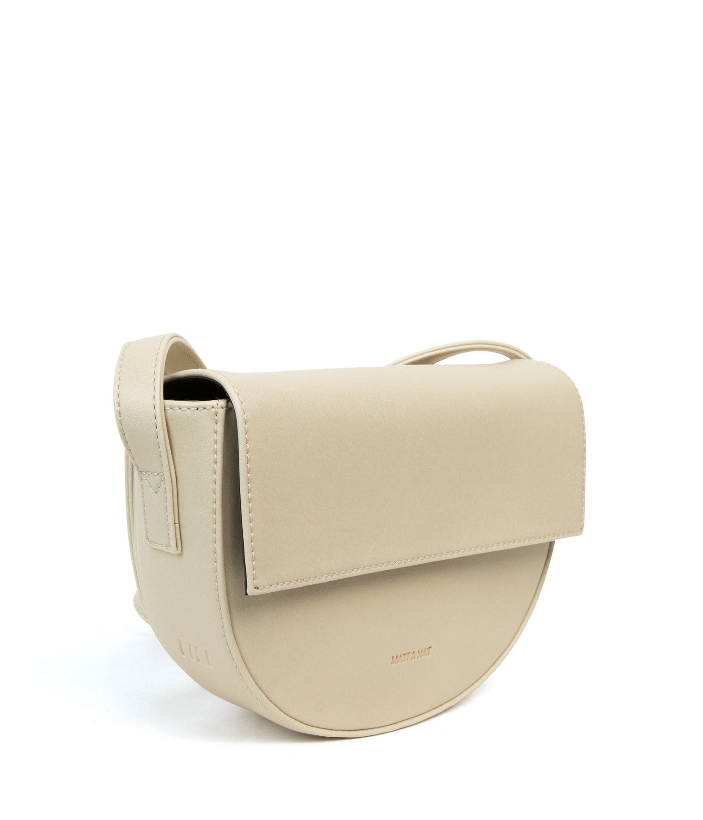 RITH Vegan Saddle Bag - Vintage | Color: White - variant::vanilla