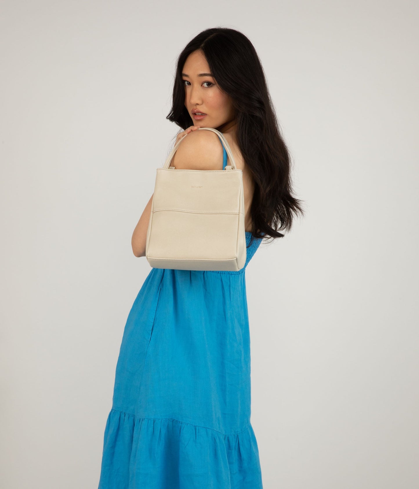 WILLASM Small Vegan Tote Bag - Vintage | Color: Pink - variant::smoothie