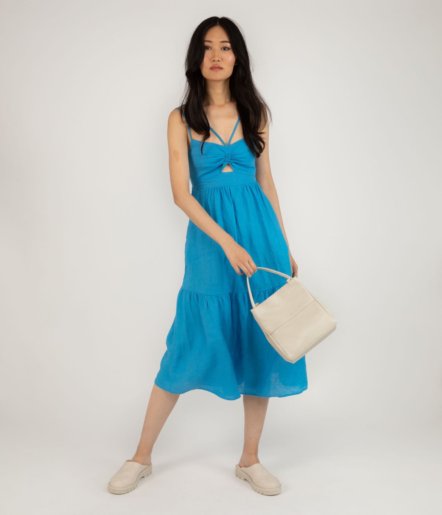 WILLASM Small Vegan Tote Bag - Vintage | Color: White - variant::vanilla
