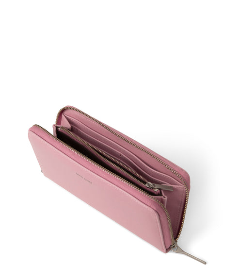 ELM Vegan Continental Wallet - Vintage | Color: Pink - variant::smoothie