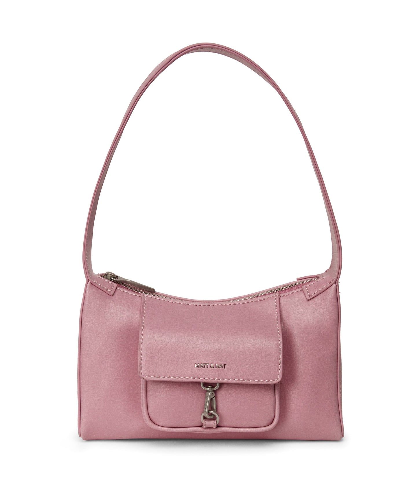LOTI Vegan Shoulder Bag - Vintage | Color: Pink - variant::smoothie