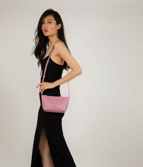 MACY Vegan Crossbody Bag - Vintage | Color: Pink - variant::smoothie