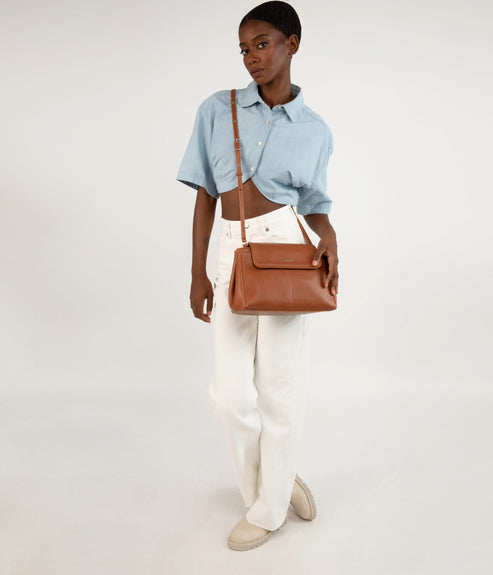 SAMOA Vegan Crossbody Bag - Vintage | Color: Green - variant::frog