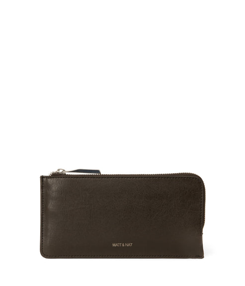SEVA Vegan Wallet - Vintage | Color: Brown - variant::espresso