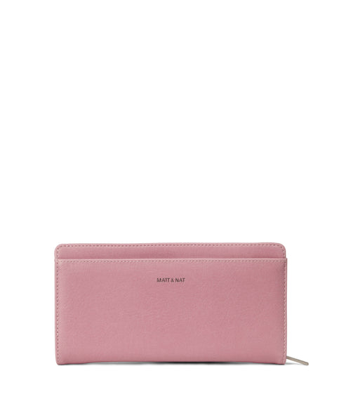 WEBBER Vegan Wallet - Vintage | Color: Pink - variant::smoothie