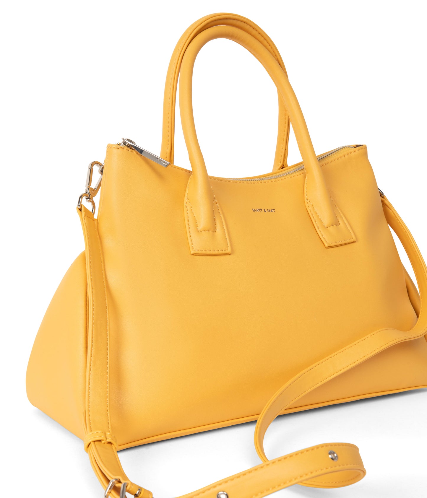 STAGE Vegan Satchel - Sol | Color: Yellow - variant::citrine