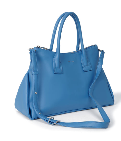 STAGE Vegan Satchel - Sol | Color: Blue - variant::resort