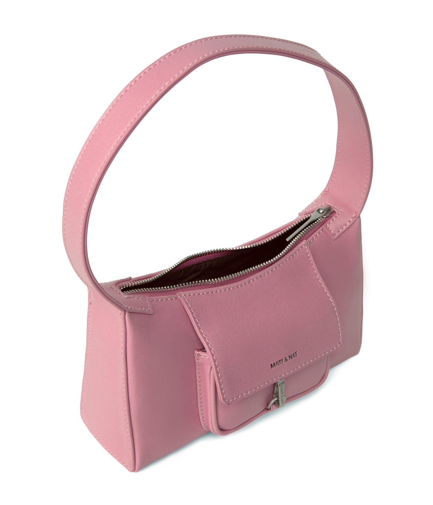 LOTI Vegan Shoulder Bag - Vintage | Color: Pink - variant::smoothie