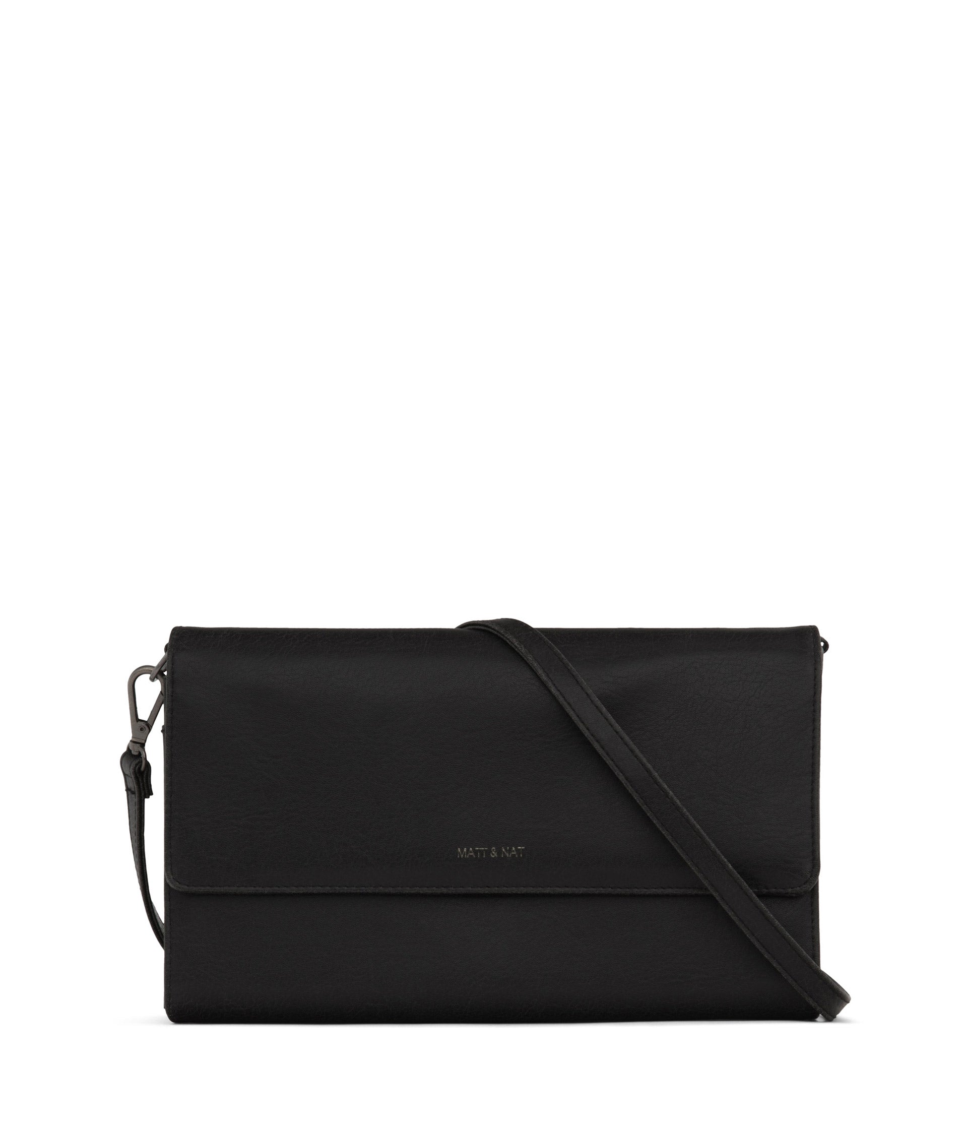 シンプルデザイン☆ビーガンクロスボディバッグ★MATT&NAT★ DREWLG Vegan Crossbody Bag - Arbor | Matt & Nat USA