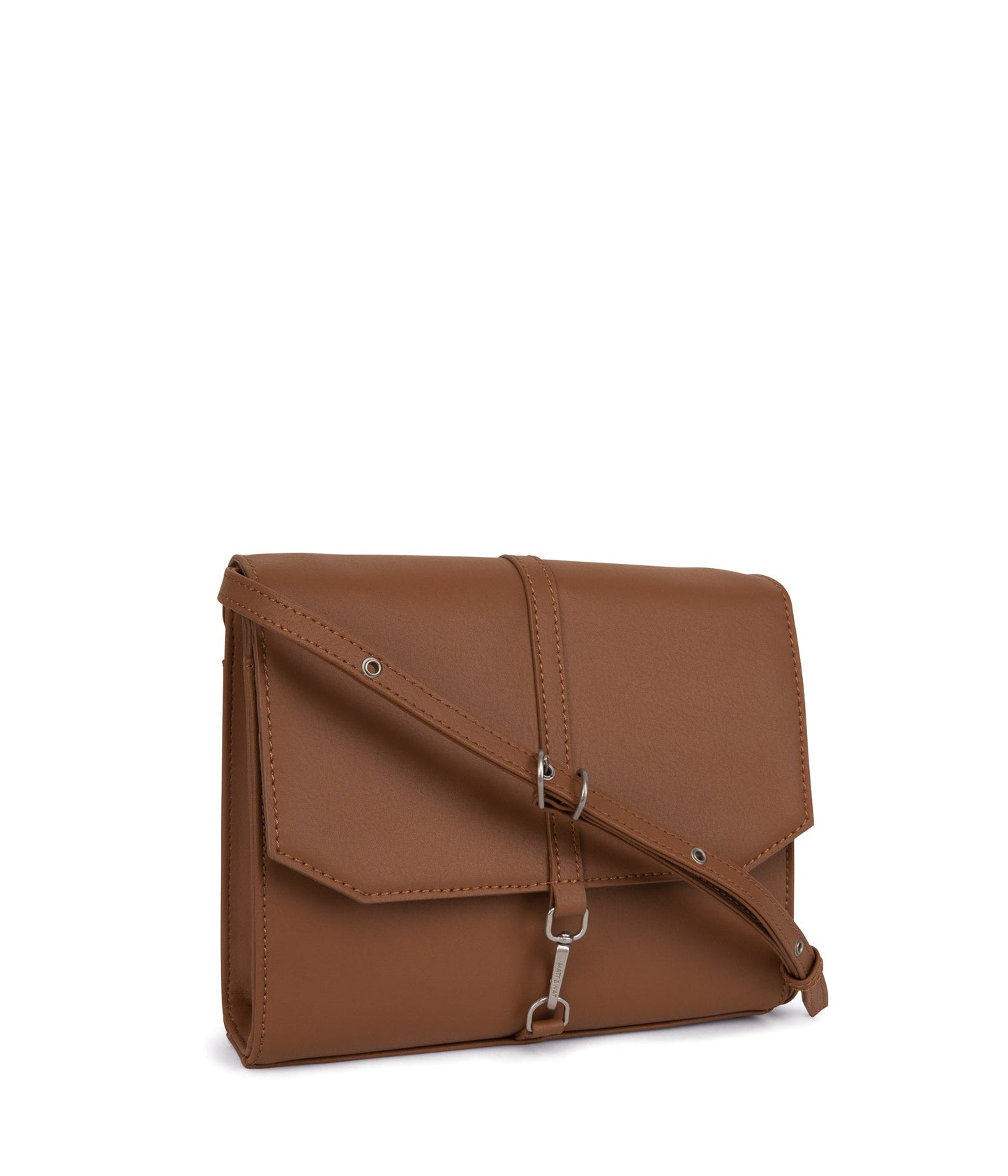 LAUREN Vegan Crossbody Bag - Arbor | Color: Brown - variant::pecan