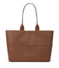 TRISTAN Vegan Tote Bag - Arbor | Color: Brown - variant::pecan
