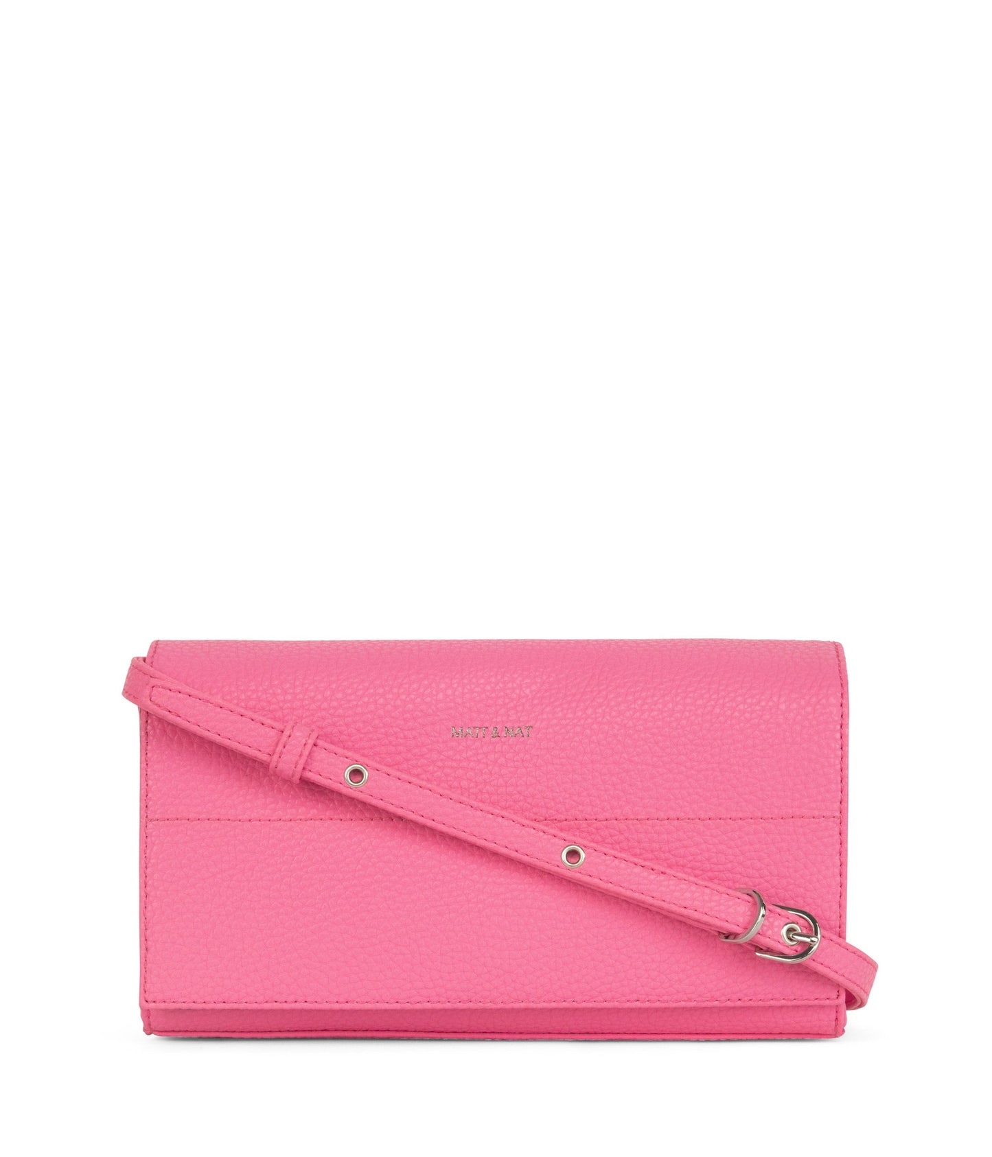 EMI Vegan Crossbody Bag - Purity | Color: Pink - variant::rosebud