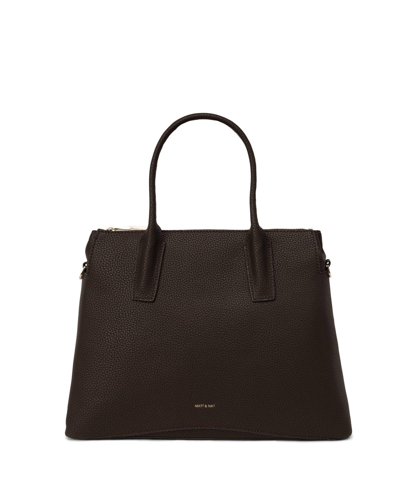 NEVADA Vegan Satchel - Purity | Color: Brown - variant::truffle
