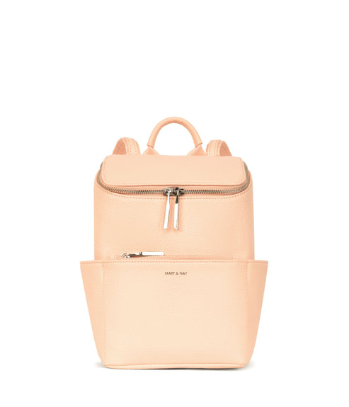 BRAVESM Small Vegan Backpack - Purity | Color: Pink - variant::doll