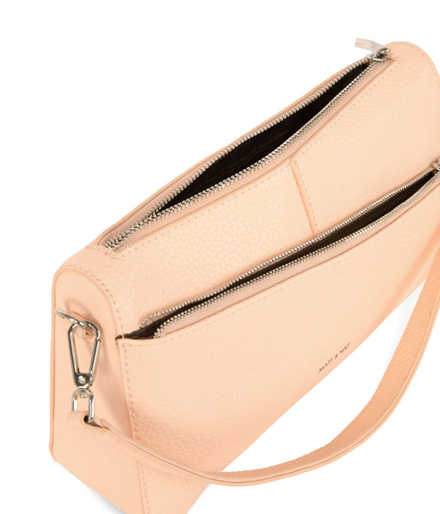 JANICE Vegan Crossbody Bag - Purity | Color: Pink - variant::doll