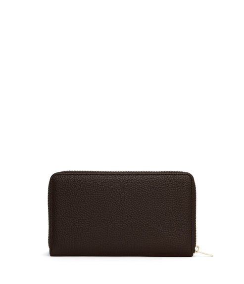 TRIP Vegan Travel Wallet - Purity | Color: Brown - variant::truffle