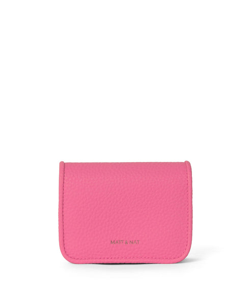 TWIGGY Vegan Wallet - Purity | Color: Pink - variant::rosebud