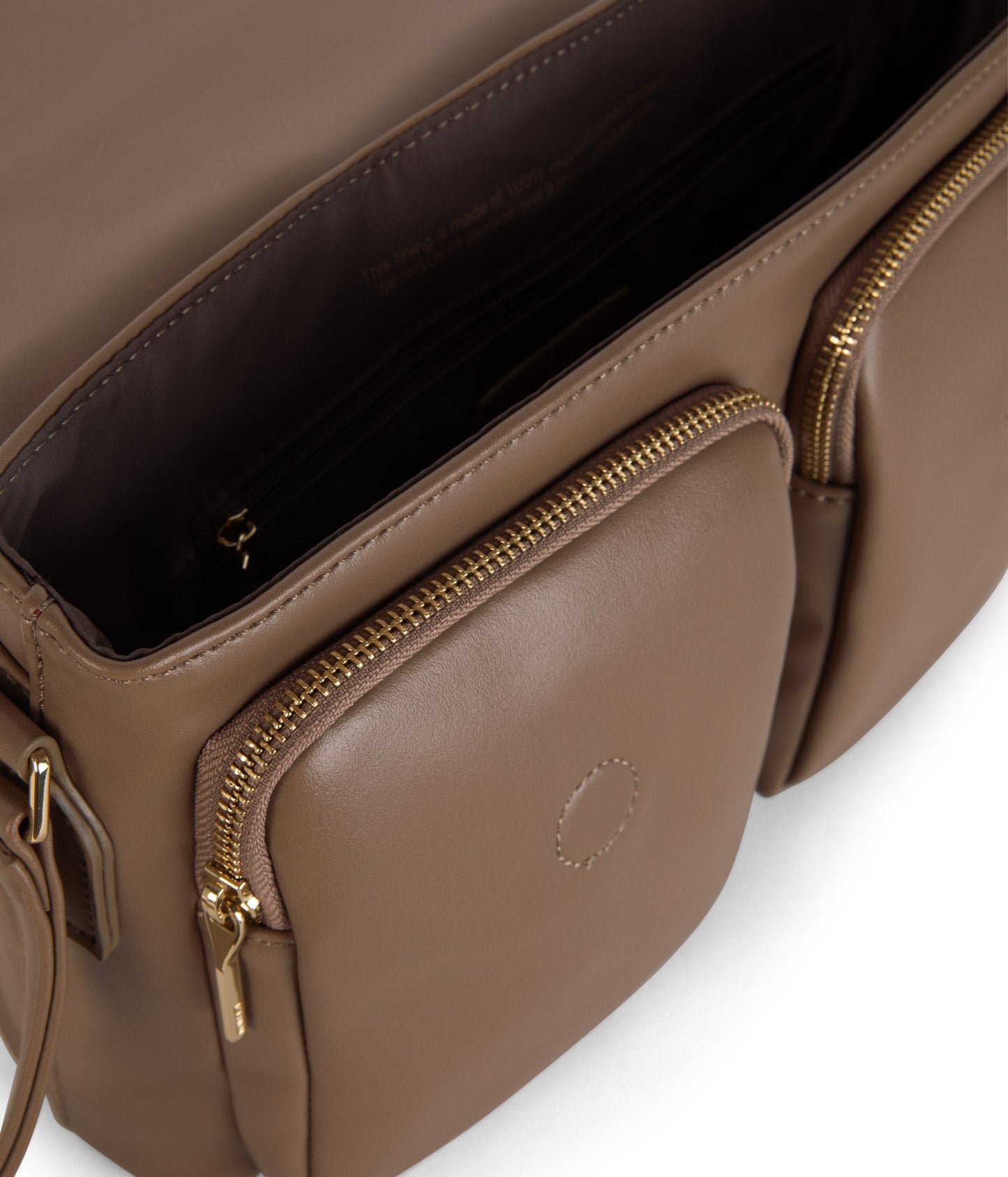 PEPI Vegan Crossbody Bag - Sol | Color: Brown - variant::twig