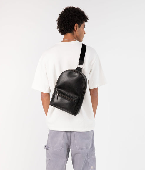 VOAS Vegan Sling Bag - Vintage | Color: Brown - variant::chili