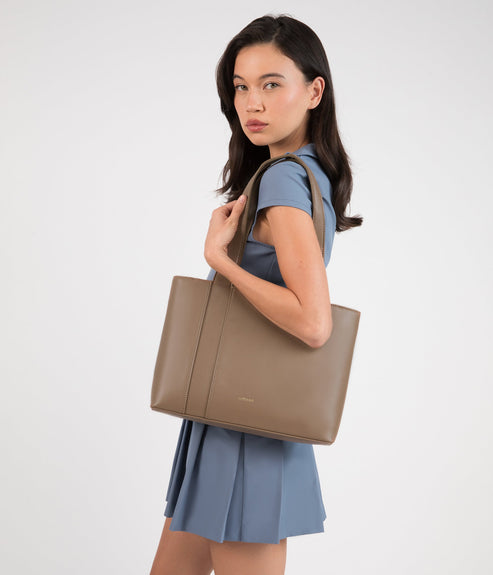 GARNI Vegan Tote Bag - Sol | Color: Brown - variant::twig
