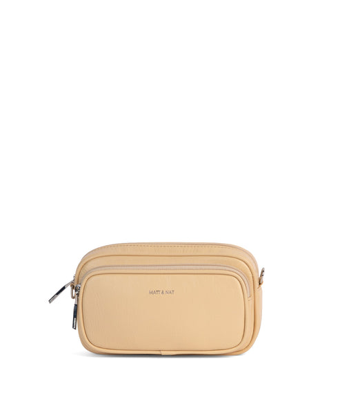 SOLEIL Vegan Crossbody Bag - Theme | Color: Beige - variant::pancake
