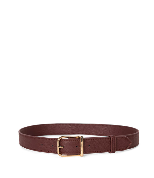 MEIR Vegan Leather Belt - Purity | Color: Cherry - variant::cherry