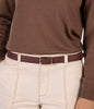 ZANA Vegan Leather Waist Belt - Purity | Color: Cherry - variant::cherry