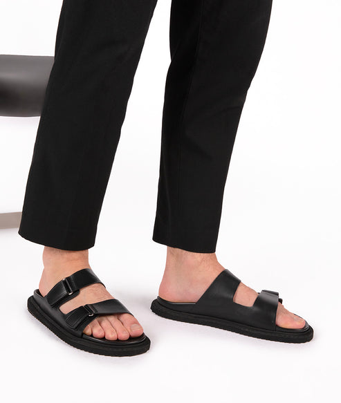 JOAO Men's Vegan Sandals | Color: Black - variant::black